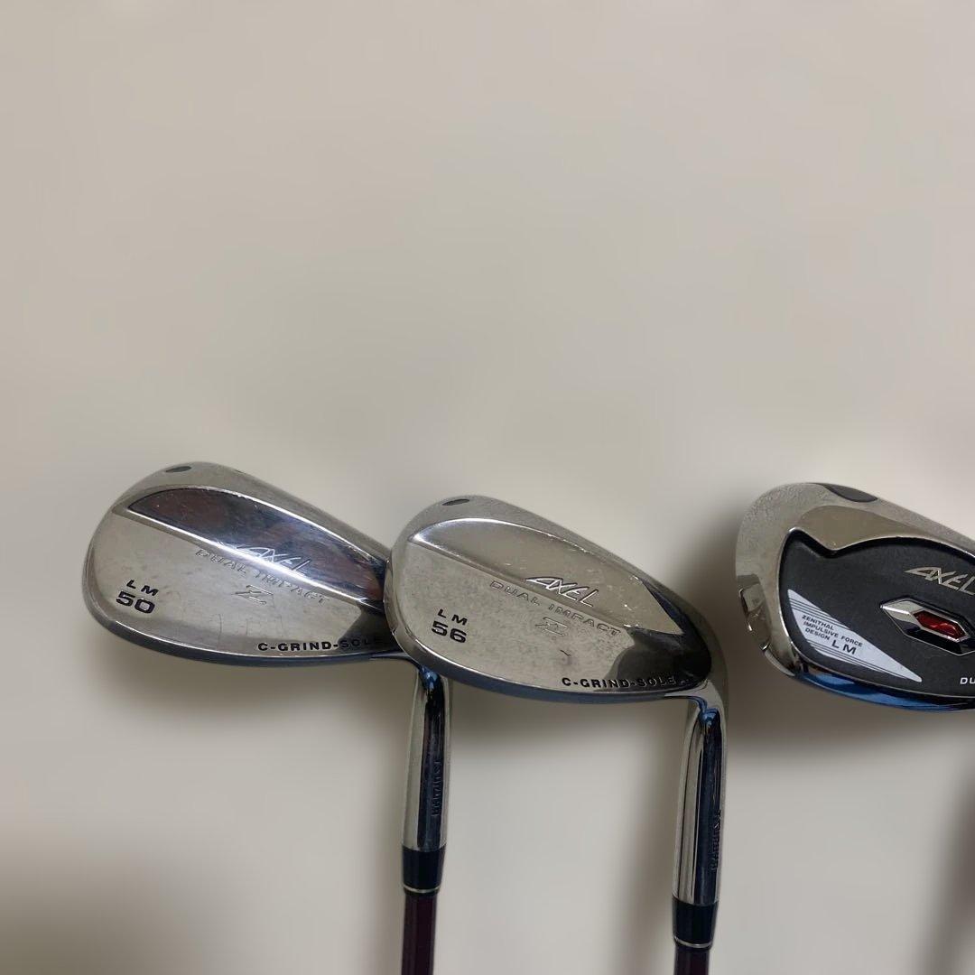 ゴルフクラブTSURUYA AXEL DUAL IMPACT Z LM 7本