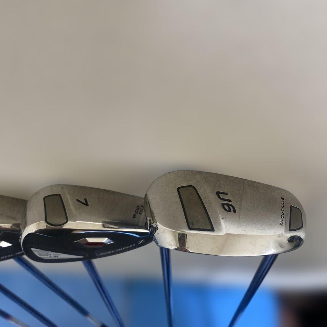 ゴルフクラブTSURUYA AXEL DUAL IMPACT Z LM 7本