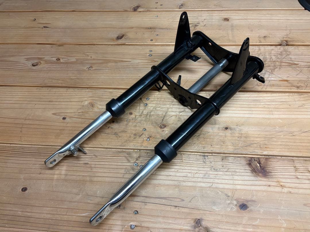 モンキーAB27純正フロントフォーク　黒　美品！