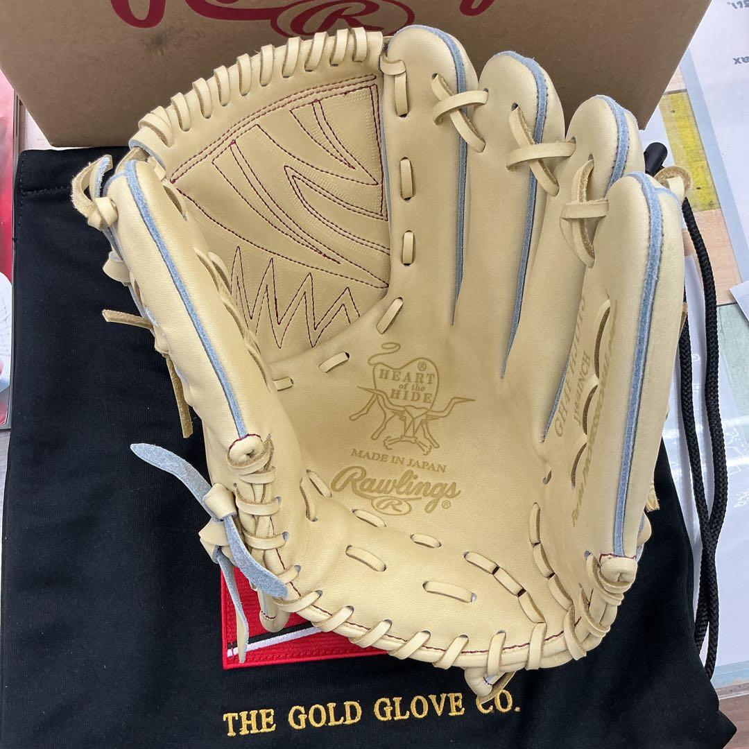 ローリングス硬式投手用グローブ　HOHジャパン　湯もみ型付けサービス