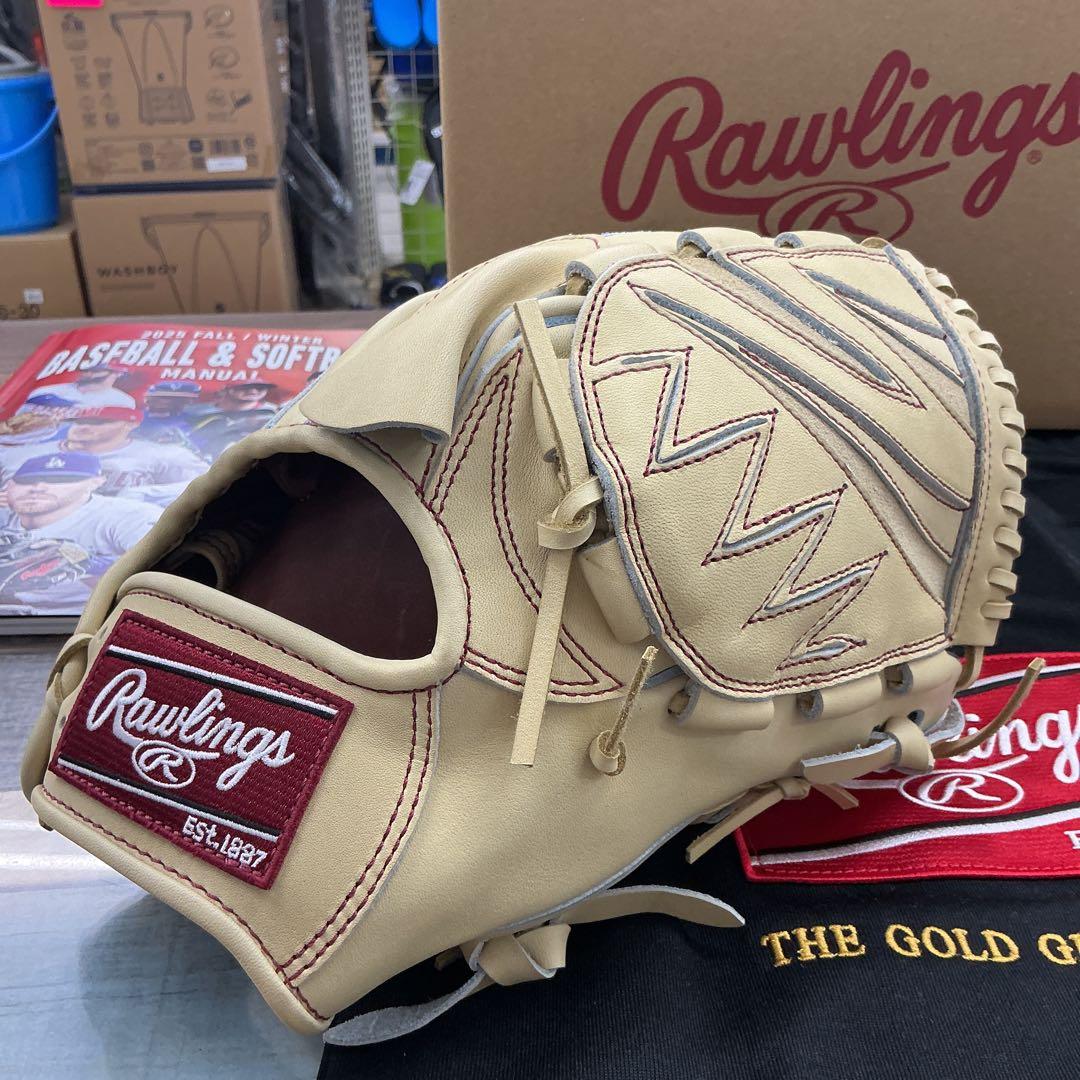 ローリングス硬式投手用グローブ　HOHジャパン　湯もみ型付けサービス