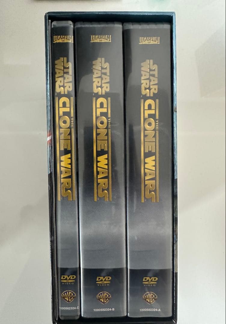 【開封済も未使用品】【送料無料】スターウォーズ クローンウォーズDVDボックス