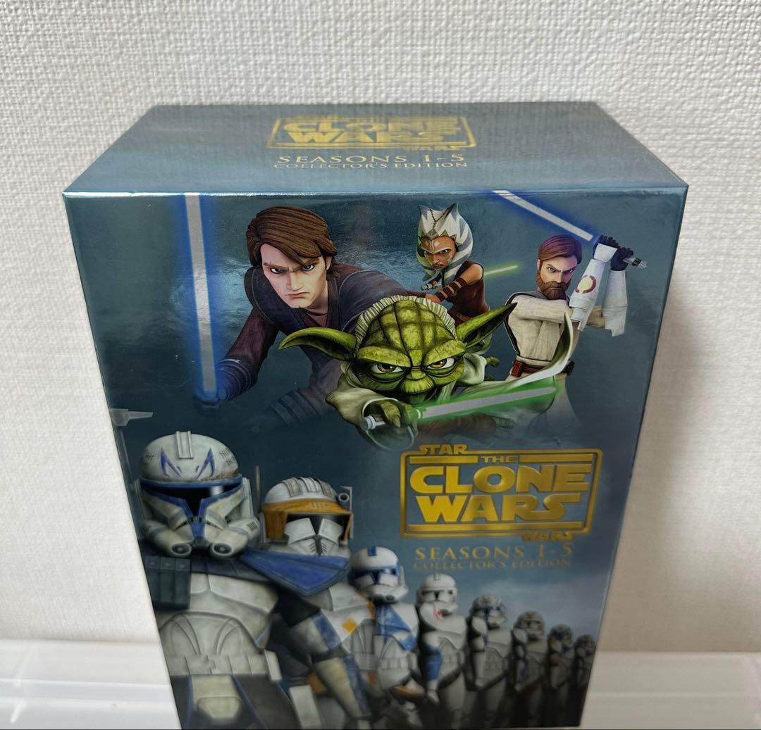 【開封済も未使用品】【送料無料】スターウォーズ クローンウォーズDVDボックス