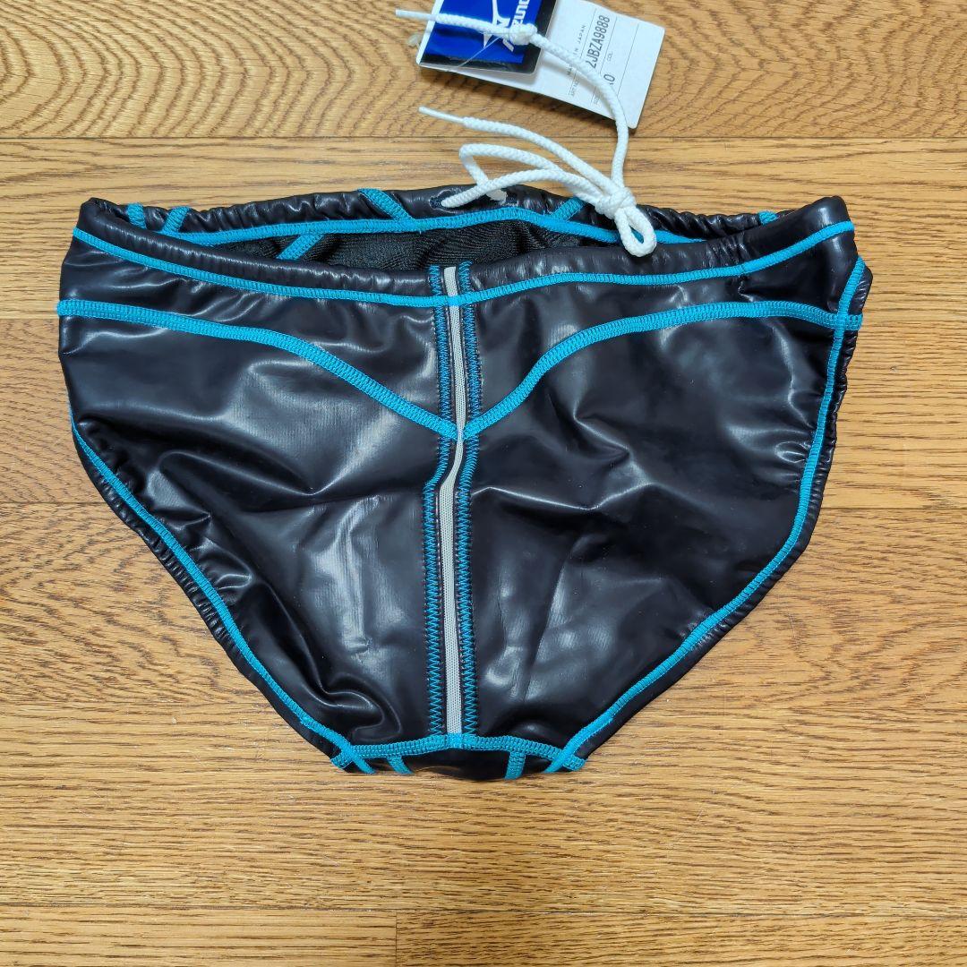 Mizuno 競泳水着 水球用ブラック/ブルー