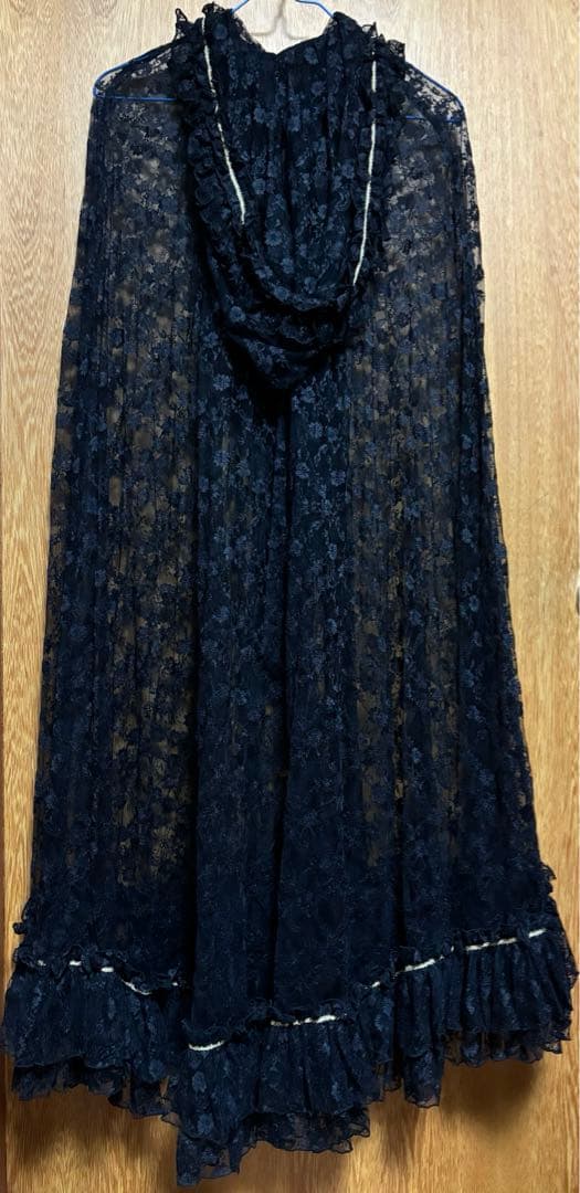 メタモルフォーゼ　Phantom マント　黒×ゴールド