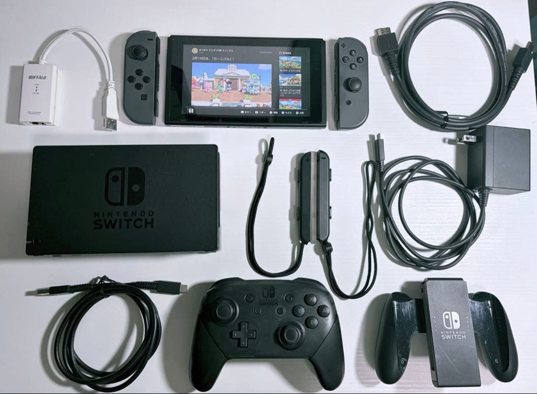 Nintendo Switch 一式+ プロコントローラー