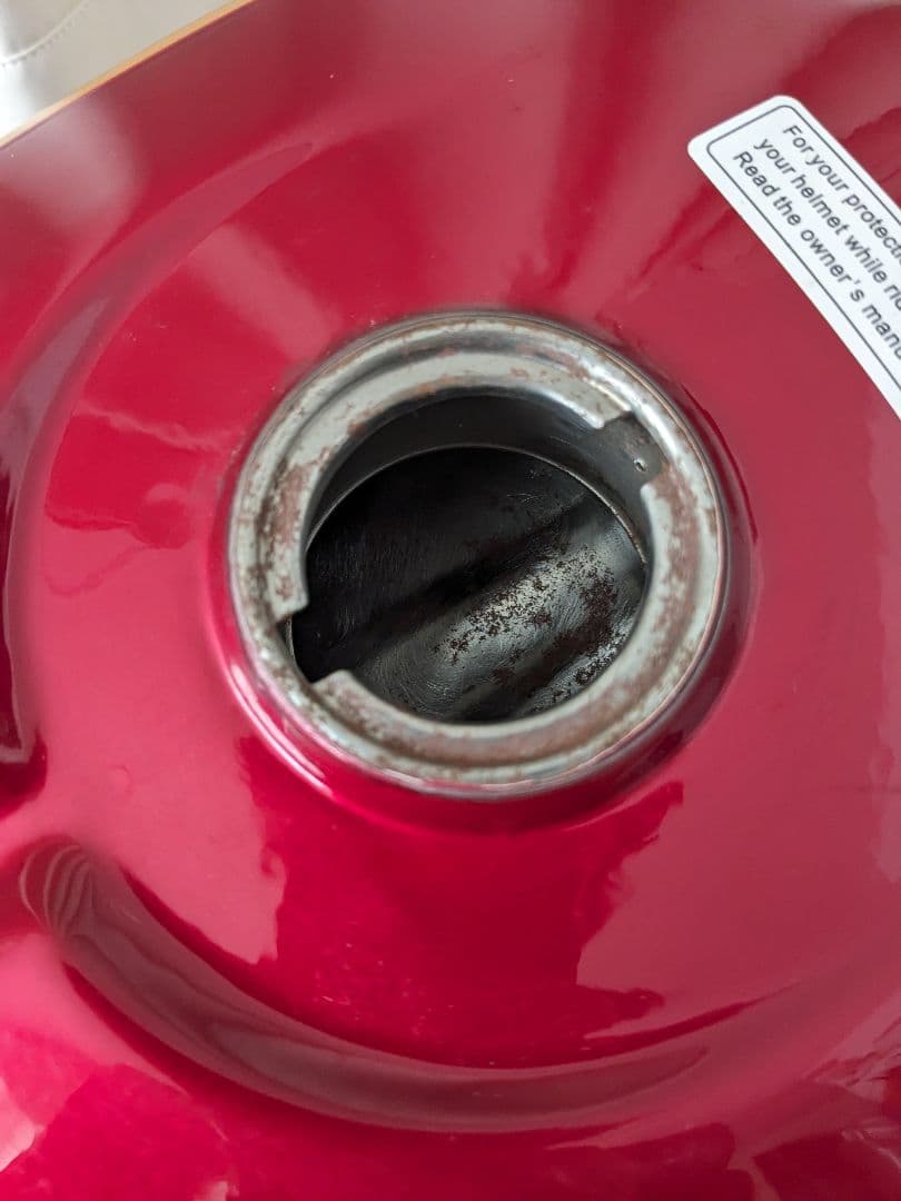 HONDA バイクタンク レッド