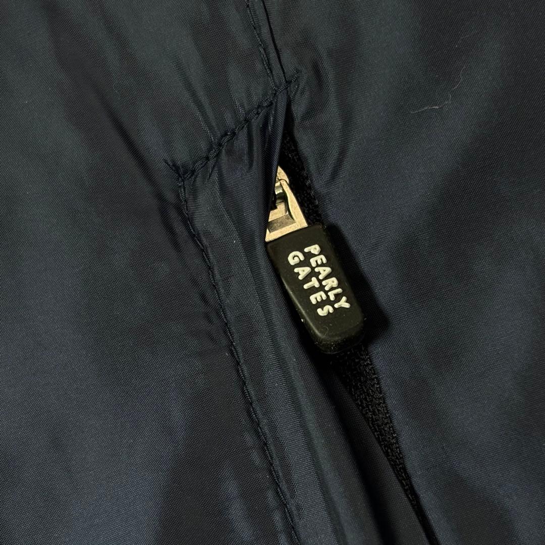 【超美品】中綿リバーシブル2WAYスニード ブルゾン PEARLY GATES