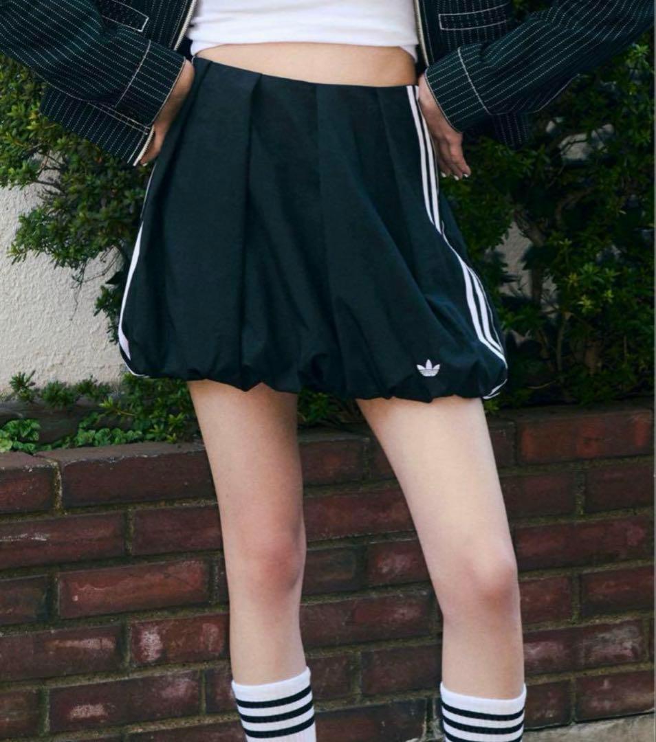 新品 アディダス オリジナルス ADILENIUM バルーンスカート