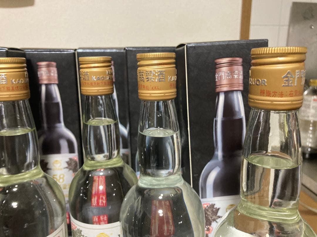 台湾酒 金門高梁酒／58度 6本セット