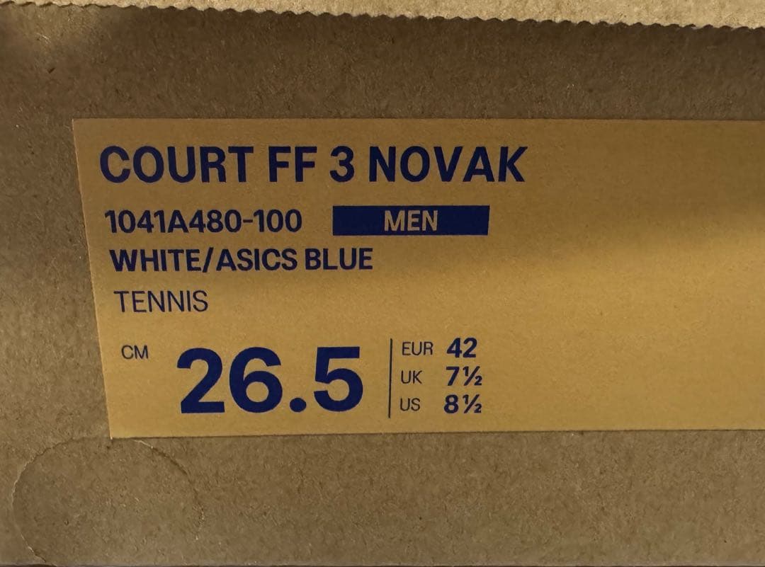 あまともCOURT FF 3 NOVAK(オールコート) 26.5cm
