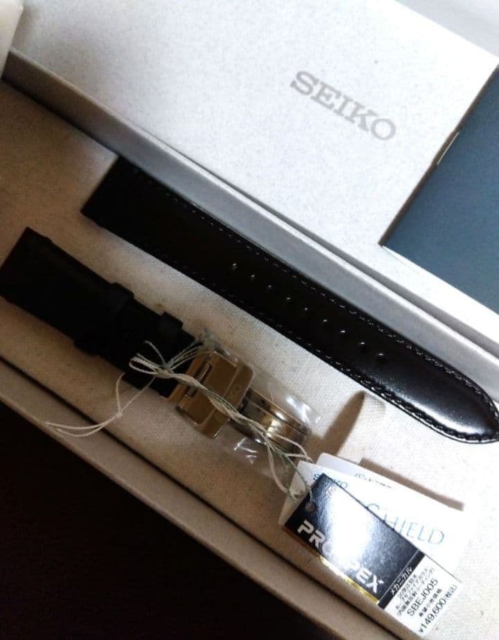 【SEIKO】セイコー プロスペックス アルピニスト GMT　新品革ベルト