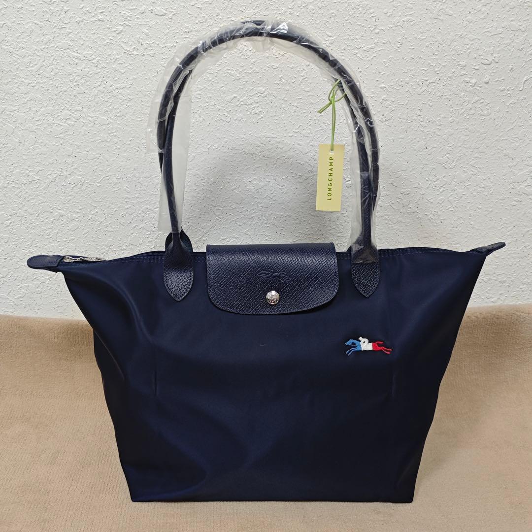 【新品】LONGCHAMPプリアージュ 限定作L 肩掛け Tres Paris