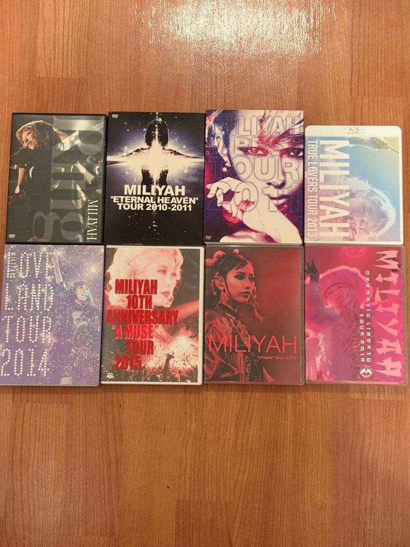 加藤ミリヤ　LIVE DVD まとめ売り