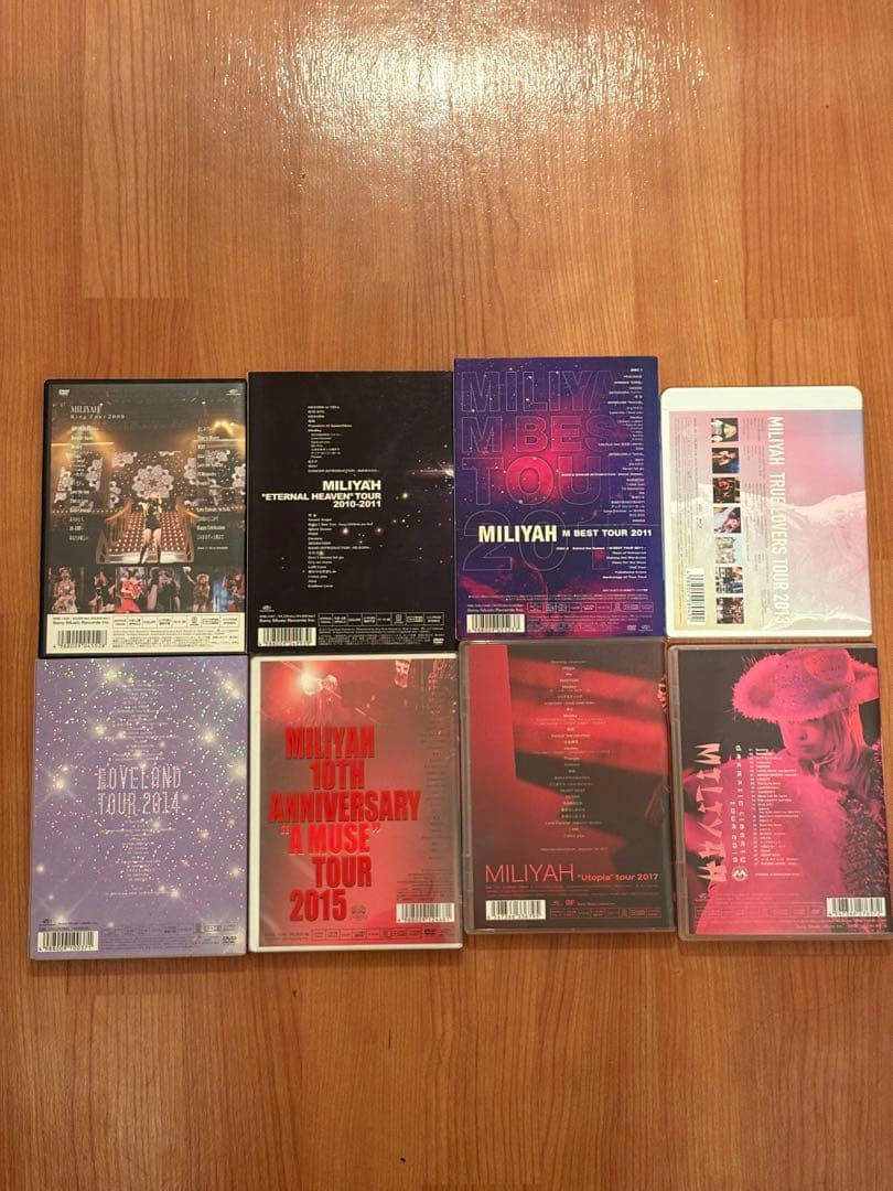 加藤ミリヤ　LIVE DVD まとめ売り