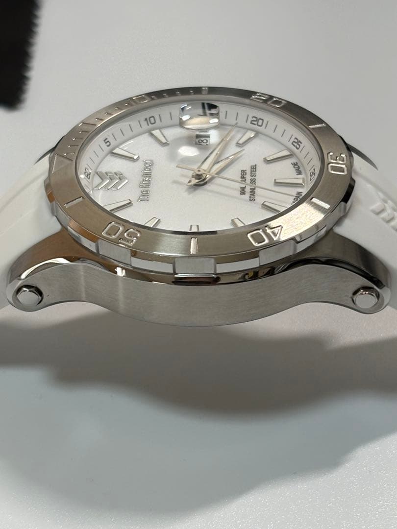 【極美品】The Nishiogi ニシオギ ステンレススチール ホワイトラバー