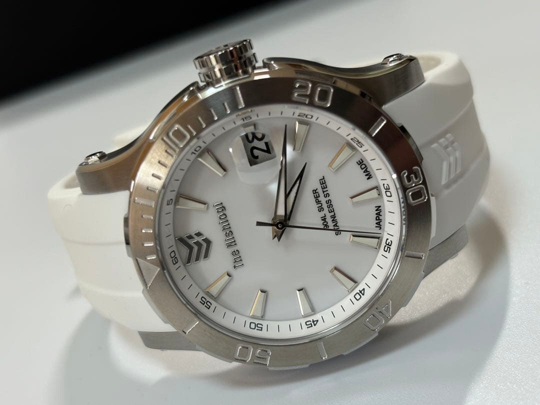 【極美品】The Nishiogi ニシオギ ステンレススチール ホワイトラバー