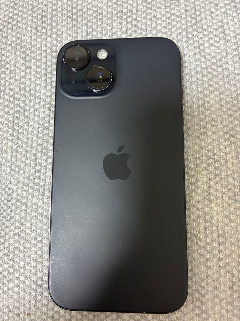 iPhone15 128GB ブラック画面割れ