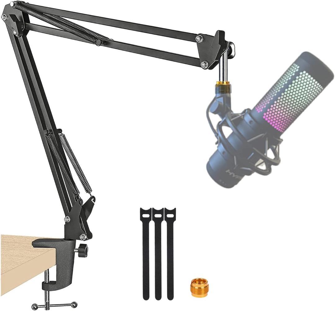 【セット】HyperX QUADCAST S USBマイク & マイクアーム