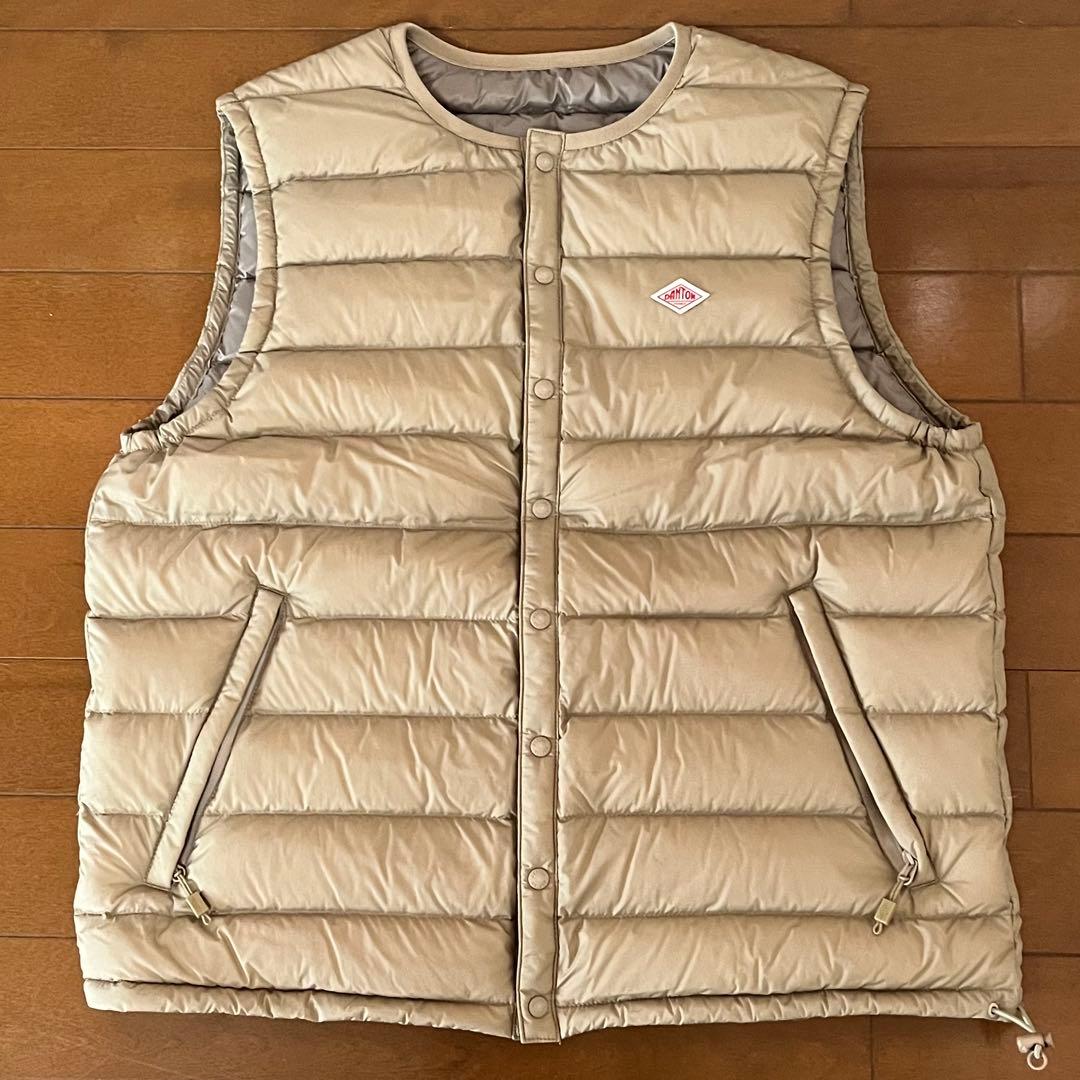 DANTON 　ダントン　インナーダウンベスト　M　 WOMEN