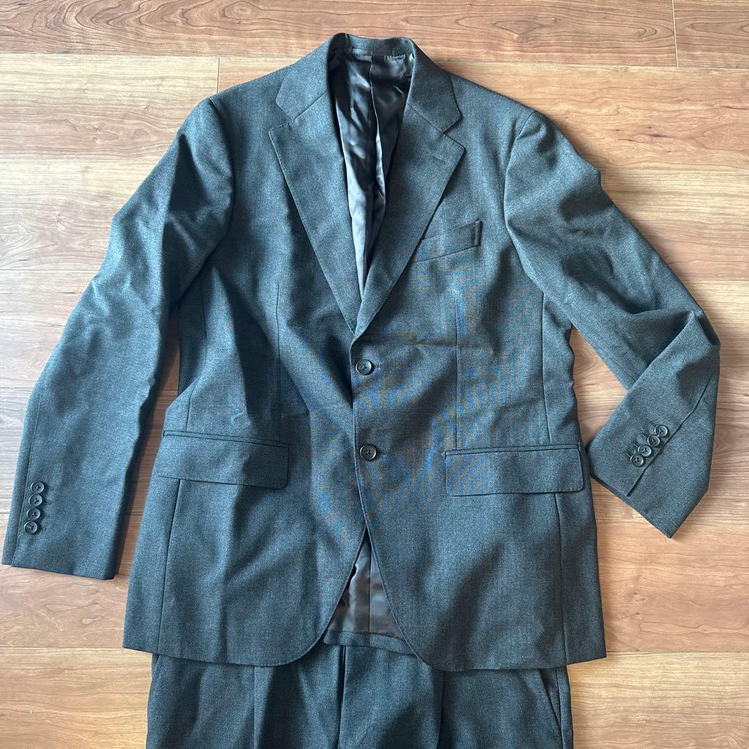 鎌倉シャツ Tex Teq スーツ ヴィターレ バルべリス カノニコ生地使用