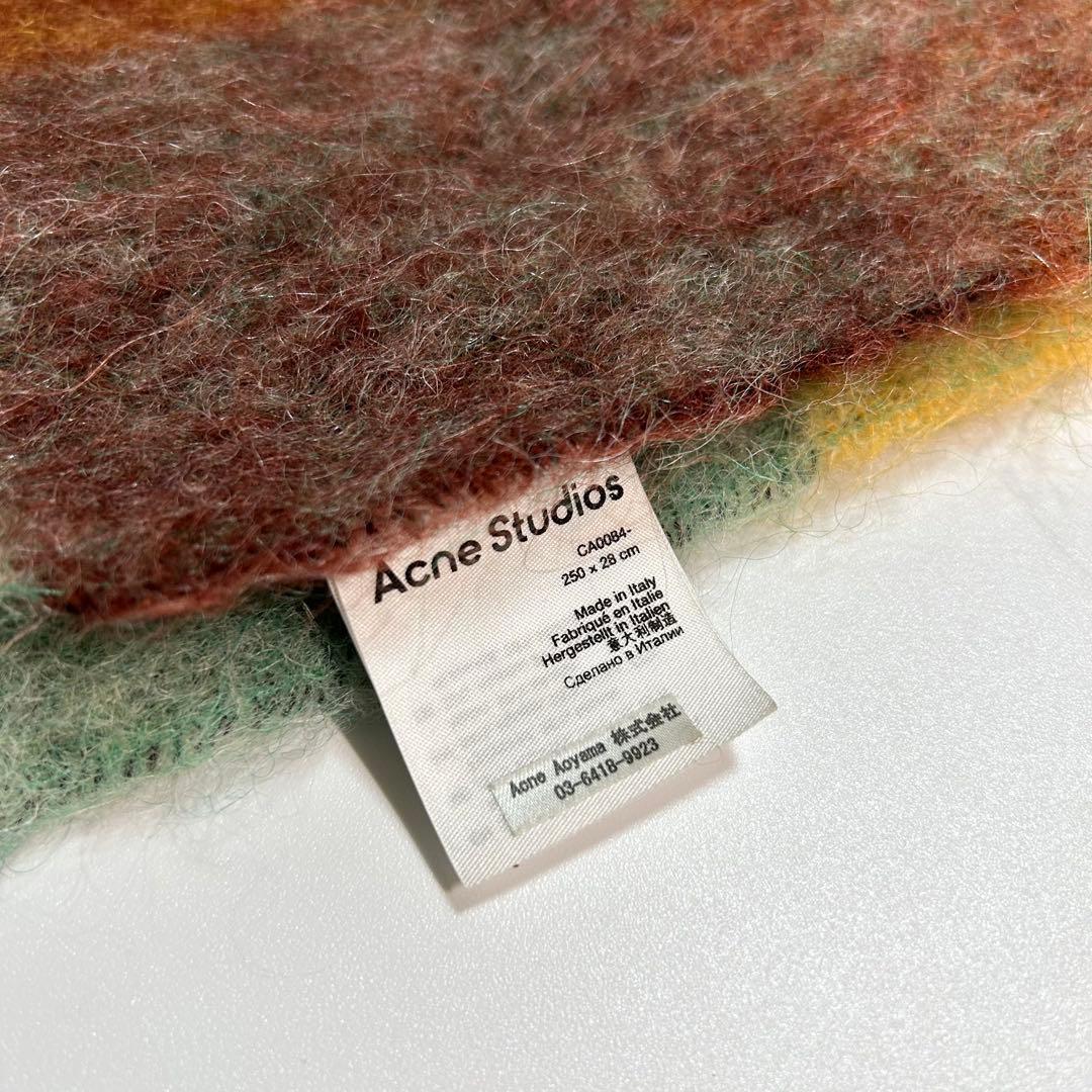 ⭐︎これからの時期に⭐︎Acne Studios チェック柄マフラー スカーフ