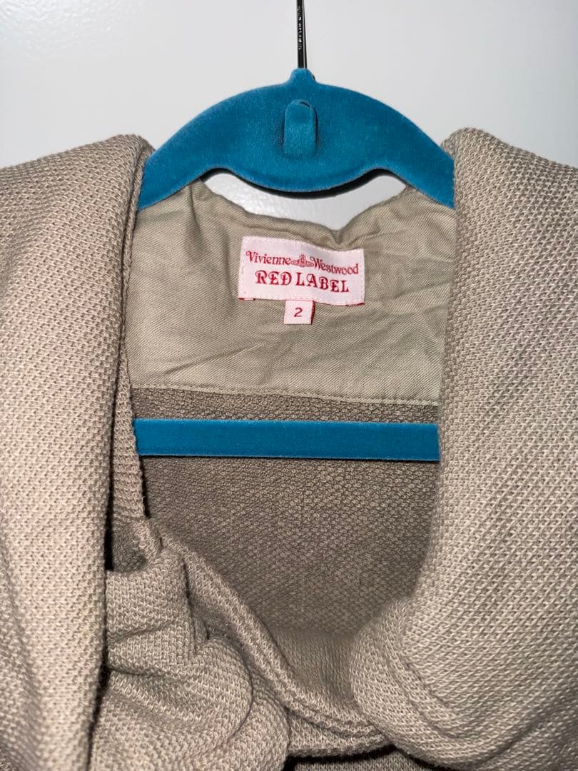 Vivienne Westwood RED LABEL ベージュ ポンチョ 2