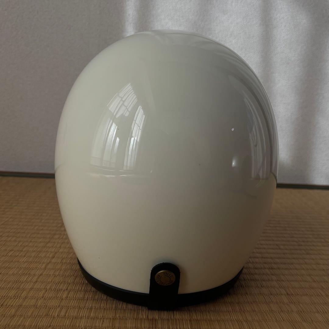 TT&CO ジェットヘルメット S/M アイボリー