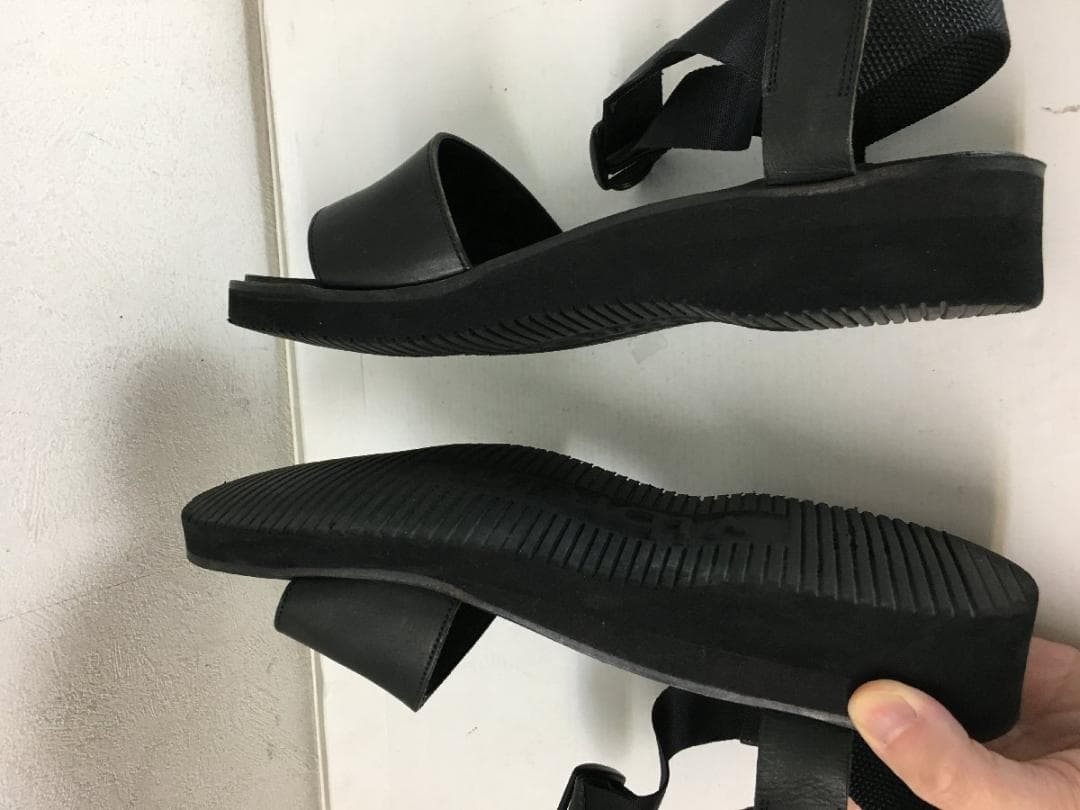 フットワークス 27.5 箱付き GUIDIレザー使用 上質 レザー サンダル