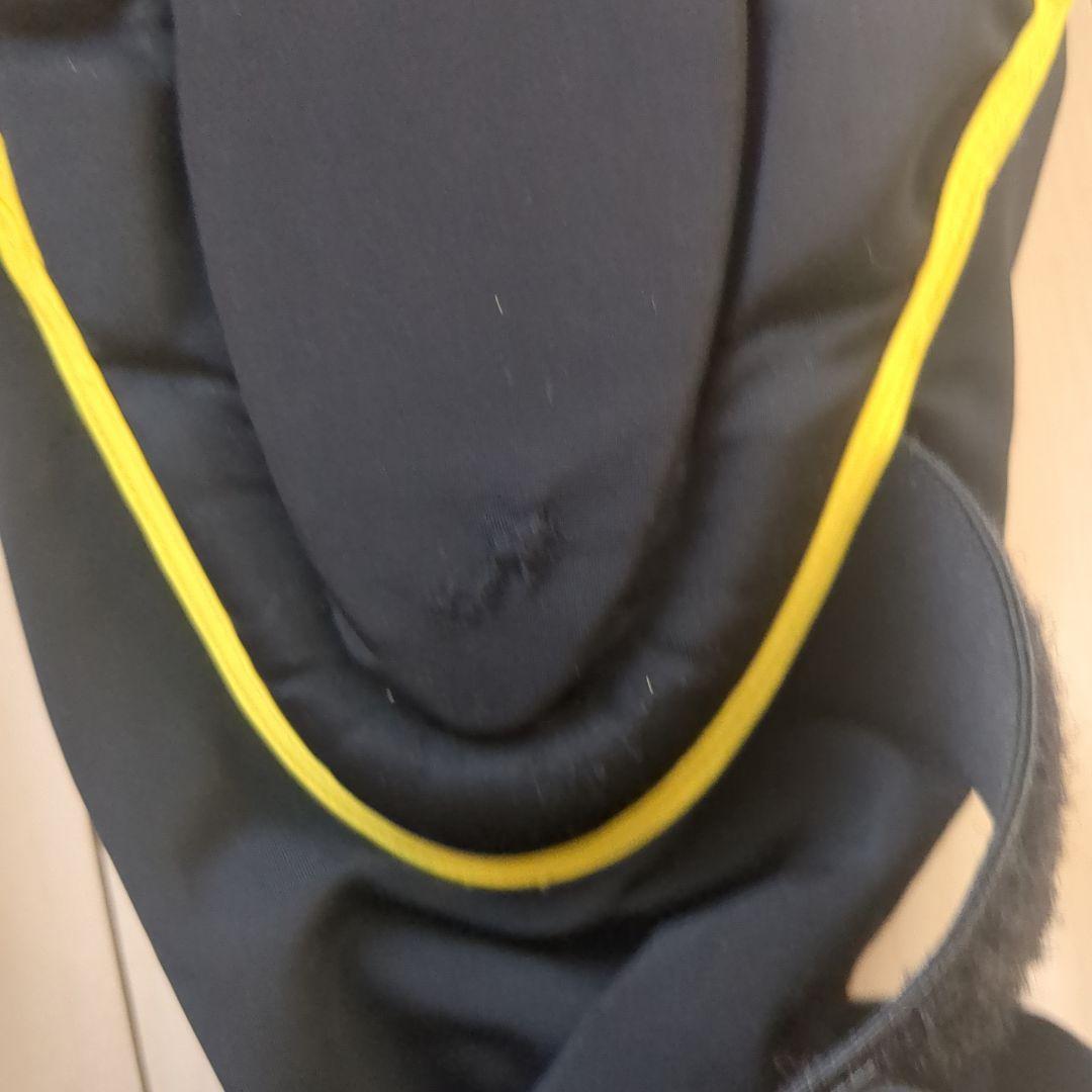 パッド付きヒップガード ブラック/イエロー　鎧武者　yoroimusha スノボ