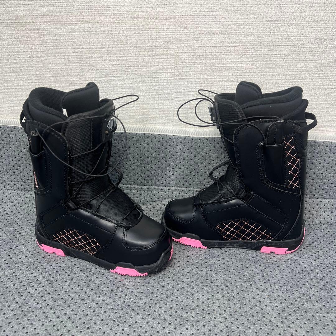 数回使用 23.5cm VAXPOT レディース レースブーツ スノーボード