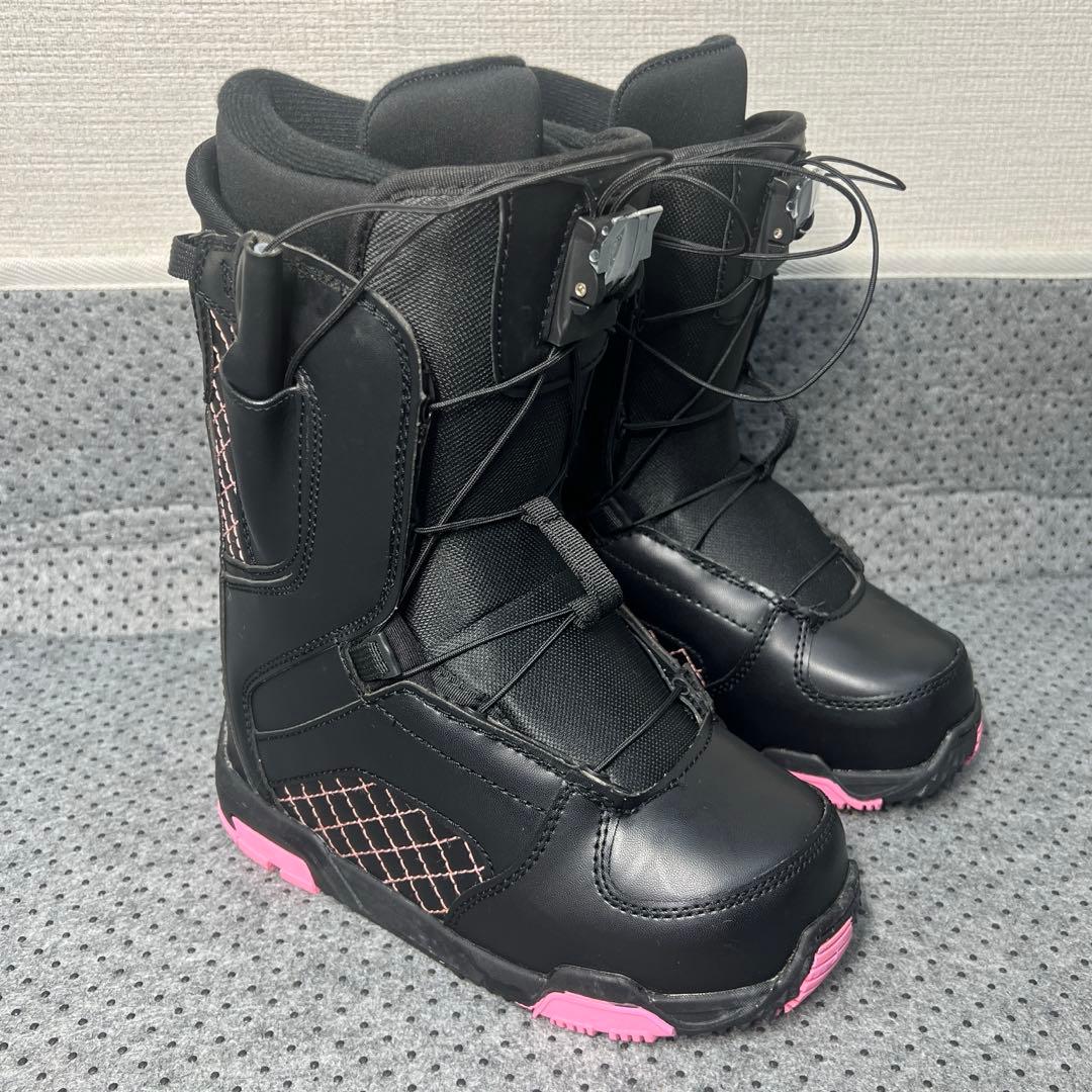 数回使用 23.5cm VAXPOT レディース レースブーツ スノーボード