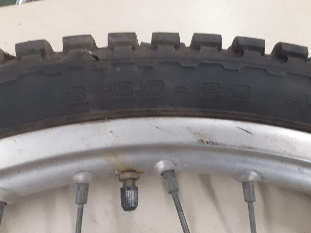 ホンダ XL250S フロントホイール 23インチ L250 昭和レトロ