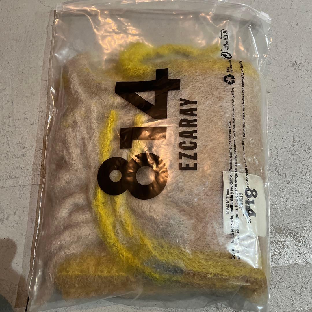 あくびさん専用　814 EZCARAY TWIST FRAME モヘアマフラー