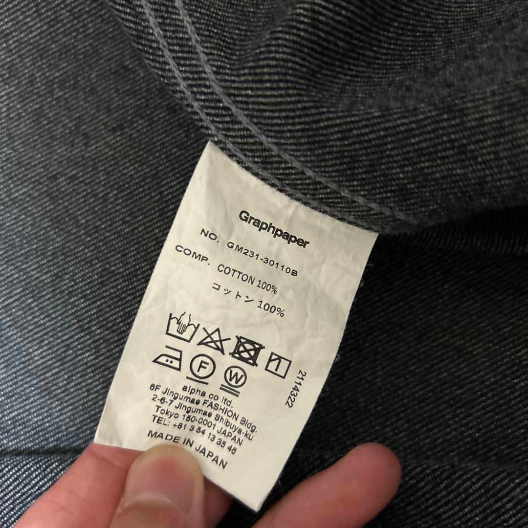 Graphpaper グラフペーパー デニムジャケットgray