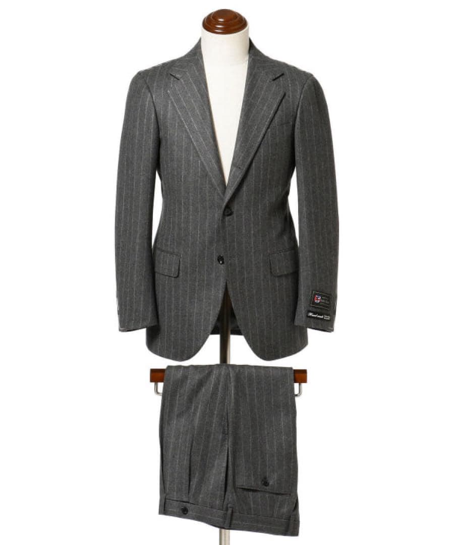 [新品] BEAMS F HANDMADE RING JACKET ストライプ