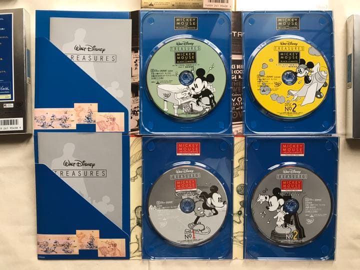 ミッキーマウス オズワルド ドナルド シリーシンフォニー 初回限定生産保存版