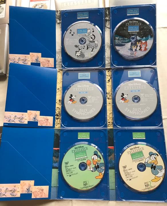 ミッキーマウス オズワルド ドナルド シリーシンフォニー 初回限定生産保存版