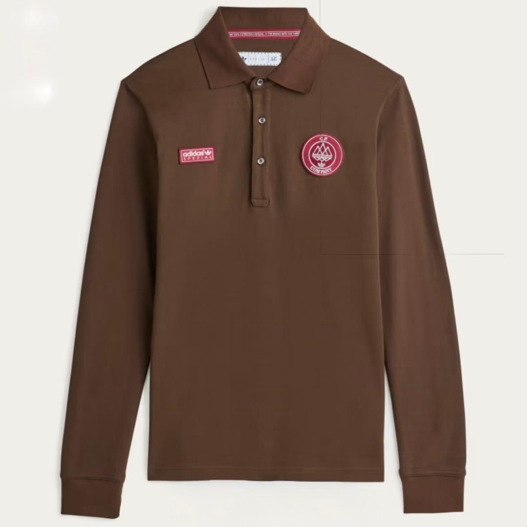 2XL アディダス×シーピーカンパニー　ポロシャツ　長袖　C.P.Company