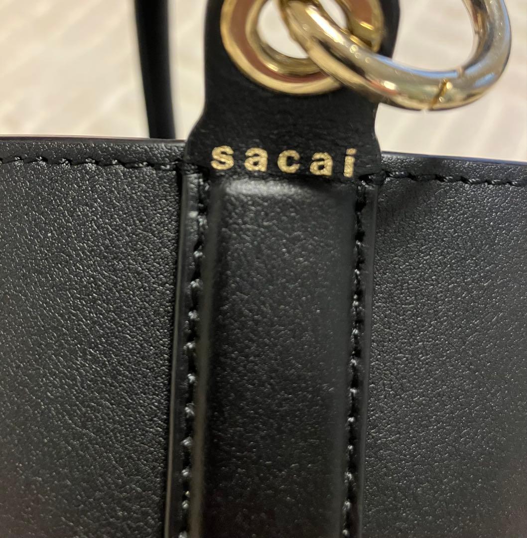 美品！sacai サカイ ミニバッグ S字型 small ショルダー