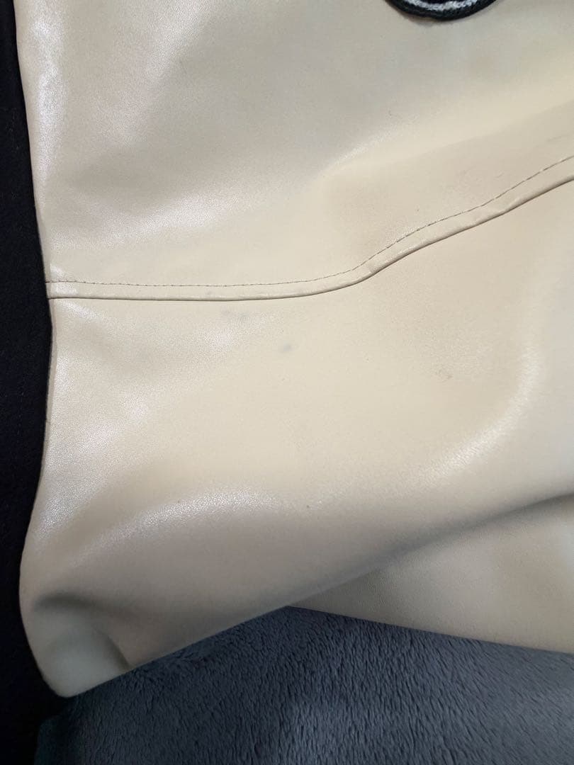 XLARGE スタジャン 黒/ベージュ　　XL