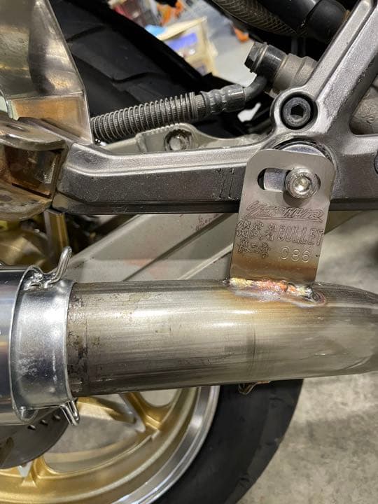 50.8パイ ワル鳴きサイレンサー ゴールド 限定出品