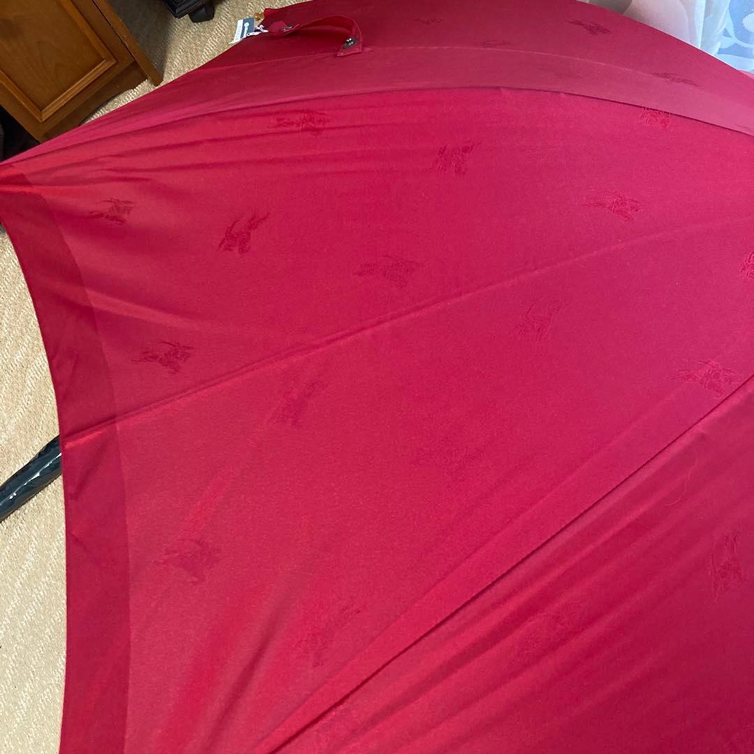 Burberryバーバリー　長傘　ネイビーとレッドのセット