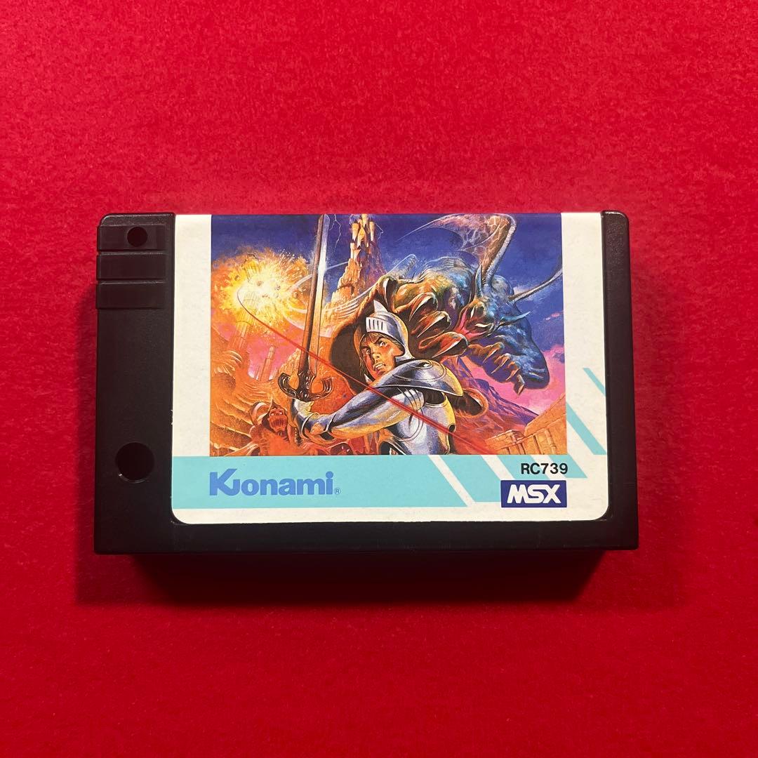魔城伝説 knightmare MSX レトロゲーム 絶版 希少