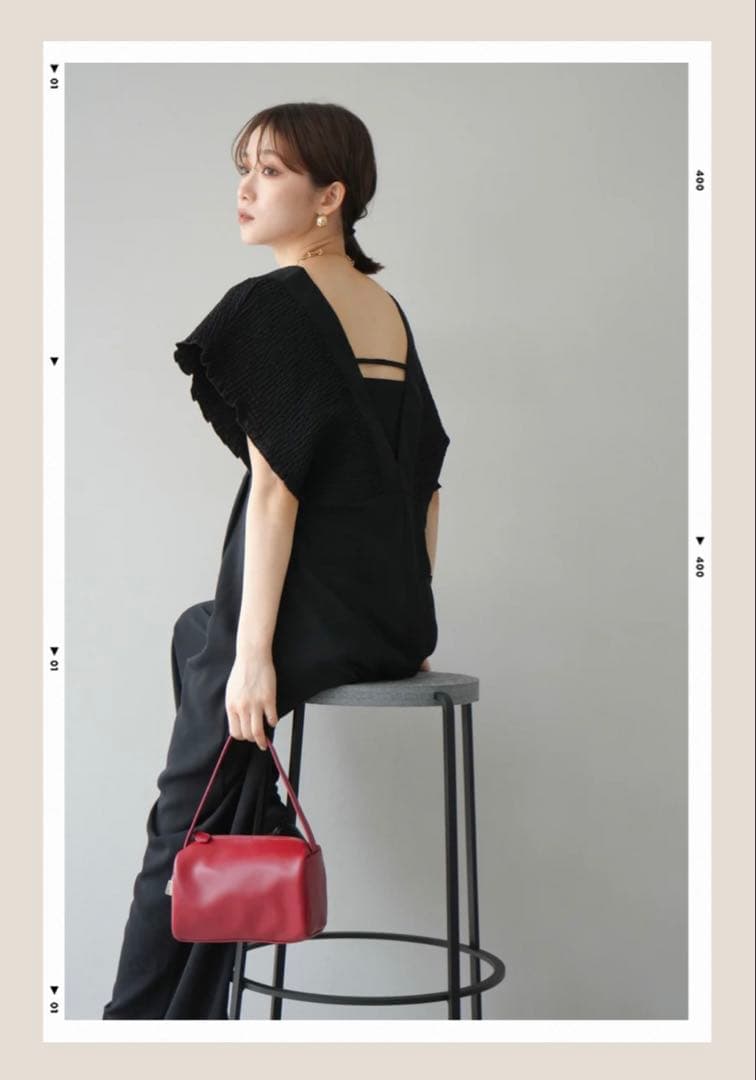 新作　エステルシャーリングオールインワン　lumier frene 2点　S