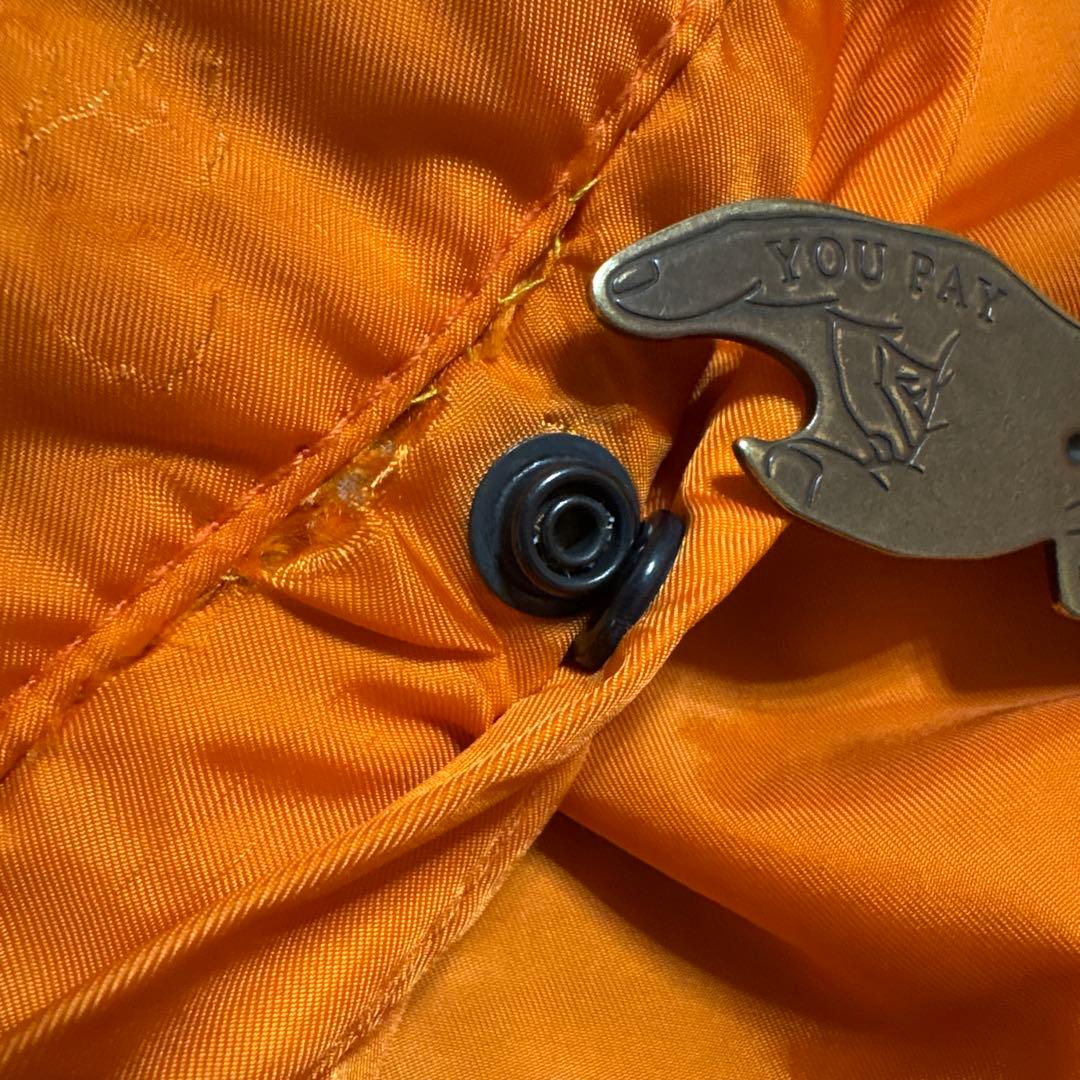 ALPHA INDUSTRIE MA-1 USA製　希少色　Ｍ　ブラック