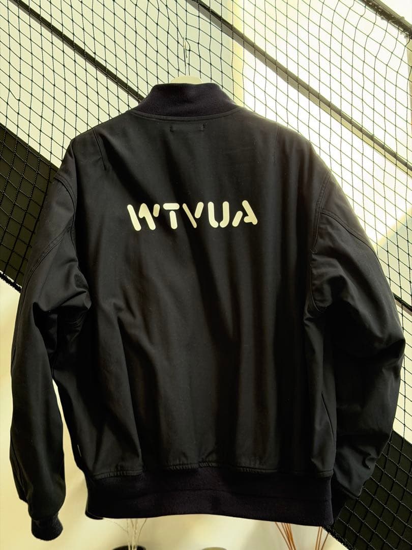 WTAPS☆WD JACKET NYCO. SATIN. CORDURA☆XL紺