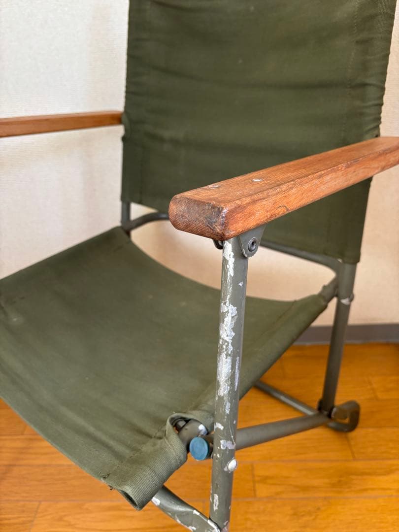 イギリス軍フォールディングチェアローバーチェアTOC
