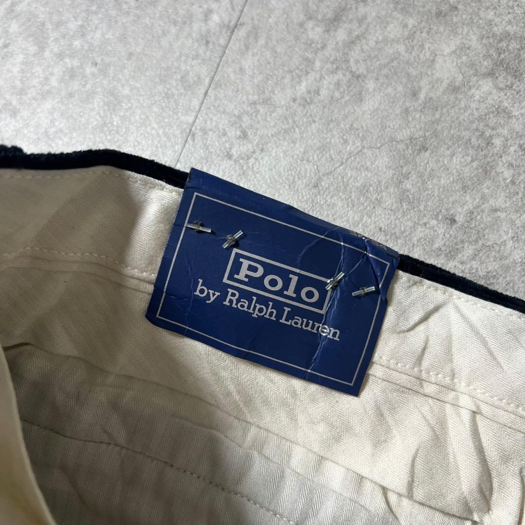 新品 Polo Ralph Lauren コーデュロイパンツ 黒 32/34