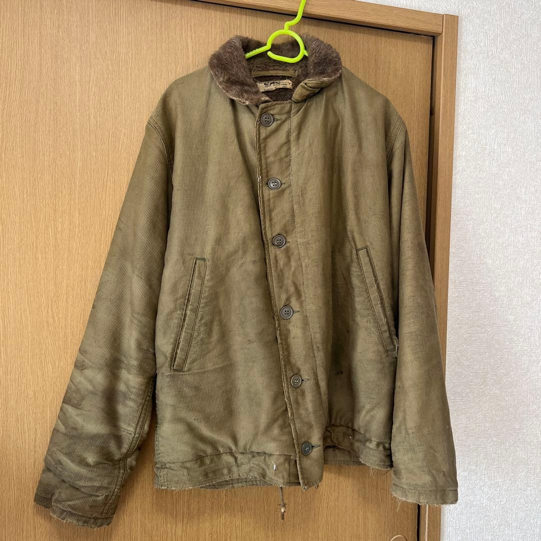 40s N1デッキジャケット　ピケ　初期型